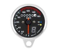 motocicleta velocímetro Accesorios Para Motocicleta Odómetro Indicador De Marcha Universal 12 V Velocímetro Digital Para CG125