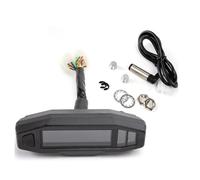 Motocicleta Velocímetro Velocímetro digital universal para motocicleta, minimedidor de RPM, compatible con KR200 ruso Cuentakilómetros Moto(With sensor)