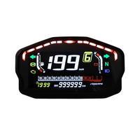 Motocicleta Velocímetro Velocímetro LCD universal para motocicleta, odómetro digital con retroiluminación para 1, 2 y 4 cilindros, compatible con BMW y Honda. Motocicleta Tacómetro