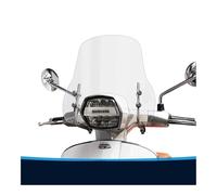 Motocicleta Viento Deflectores Parabrisas Parabrisas Delantero De Motocicleta para Lambretta G350 2023, Deflector Viento Ensanchado para Accesorios Lambretta