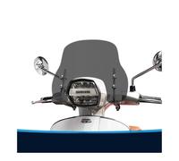 Motocicleta Viento Deflectores Parabrisas Parabrisas Delantero De Motocicleta para Lambretta G350 2023, Deflector Viento Ensanchado para Accesorios Lambretta