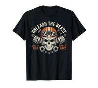 Motocicleta Vintage Live To Ride, Ride It Hard Camiseta