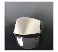 Motocicleta Visera de PC Anti-UV for Casco de Motocicleta, Modelo Race R Pro GP, Visera de Repuesto for Shark Race-R Pro GP (Transparente)(Revo Silver)