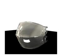 Motocicleta Visera de Repuesto for Casco Shark D Skwal D-Skwal 2 Spartan, Accesorio for Visera, capacete y Parabrisas (Dorado)(Clear)