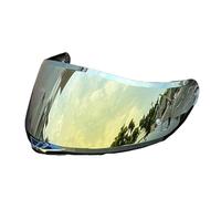 Motocicleta Visera for Casco, Protector Facial K5 con protección UV for AGV K1 K1S K3SV K5 K5S, Visera Protectora for Casco (Solo for Uso en días Dorados)(Gold-Day Use Only)