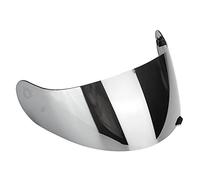 Motocicleta Visera for Casco, Visera for Casco de Motocicleta, Visera for Casco, Gafas, Lente de Cara Completa Compatible con HJC CL-16 CL-17 CS-15 CS-R1 CS-R2 CS-15 FG-15 TR-1 (Dorado)(Chrome)