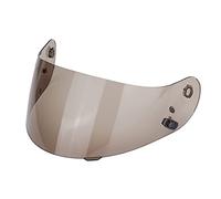 Motocicleta Visera for Casco, Visera for Casco de Motocicleta, Visera for Casco, Gafas, Lente de Cara Completa Compatible con HJC CL-16 CL-17 CS-15 CS-R1 CS-R2 CS-15 FG-15 TR-1 (Dorado)(Smoke)