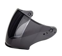 Motocicleta Visera for casco, visera protectora contra el viento for casco de motocicleta, superficie arqueada, accesorios for casco de motor, repuesto compatible con casco MT Avenue SV (marrón)(Nero)