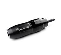 Motocicletas Almohadilla Anticolisión Para CB750 Hornet Motocicleta CNC Protección Contra Caídas Deslizador De Escape Choques(Black)