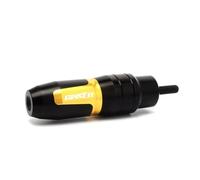 Motocicletas Almohadilla Anticolisión Para GIXXER SF250 Motocicleta CNC Aluminio Escape Marco Deslizadores Almohadillas De Protección Contra Caídas Protector(B-yellow)