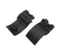 Motocicletas Carenado batería Cubiertas Clips de cubierta lateral de batería izquierda para Harley Sportster XL883 XL1200 48 72, plástico negro Cubiertas Laterales Batería(2004-2013 Black)