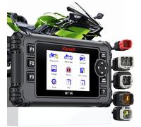 Motocicletas Herramienta de Diagnóstico para Kawasaki,iCarsoft MT V6 Escáner de avería de Motocicleta- con Test Activo, Funciones Especiales, Test de Batería y Lectura/Borrado de Códigos de Fallas