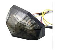 Motocicletas Luz Freno Trasera 11 LED Motorcycle Tail Light Stop Brake Lights Rear Tail Light Universal Motorcycle Signal Indicator Taillight Motorbike Blinker