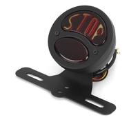 Motocicletas Luz Freno Trasera Luz de Freno Trasera Desmontable para Motocicleta, lámpara señal, Accesorios Montaje aplicables, 12V