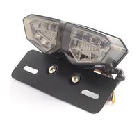 Motocicletas Luz Freno Trasera Luz Trasera LED para Motocicleta, luz Trasera, Freno, Indicadores de señal de Giro, Placa, Piezas de Montaje aplicables, Accesorios, 1 ud.