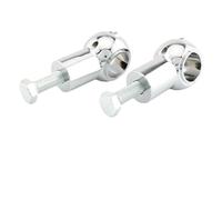 Motocicletas Manillar Extensor Abrazadera para Manillar de Motocicleta Harley-Davidson, Cruisers, Choppers, Barra elevadora 2, 3, 4 y 5 Pulgadas, 25 mm(Chrome 2Inches)