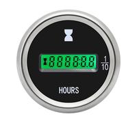 Motocicletas Odómetro Medidor De Horas Digital LED Universal con Retroiluminación para Motocicletas, Barcos, Vehículos Todo Terreno Y Velocímetro