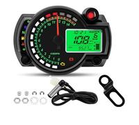 Motocicletas Odómetro Medidor De Velocidad Y Odómetro Digital Universal para Motocicleta, con Ajuste Máximo 299 Km/h