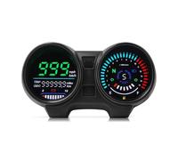 Motocicletas Odómetro Velocímetro Digital Universal para Motocicleta AD, Odómetro, Medidor De Velocidad, Tablero Instrumentos, Tacómetro, Contador Horas, KM/H/mph