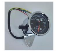 Motocicletas Odómetro Velocímetro Universal para Motocicleta, Odómetro, Tacómetro, Retroiluminación LED, Medidor De Velocidad Doble, Sensor Indicador Marcha