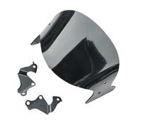 Motocicletas Parabrisas para Suzuki GSR400 GSR600 2006-2012 Parabrisas De Motocicleta Deflector De Visera Negra(Black)