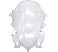 Motocicletas Parabrisas para YZF R15 V3.0 2019 2020 2021 para YZF-R15 V3 para YZF R125 Parabrisas Deportivo para Motocicleta Visera Deflectora(Transparent)