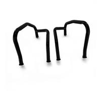 Motocicletas Parachoques para BMW para F650GS para G650GS 2000-2015 Protección De Radiador De Agua Barra De Choque Marco De Protección De Carenado De Motor Parachoques(Black)