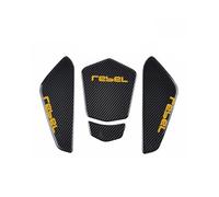 Motocicletas Pegatina Almohadilla Tanque Almohadilla Antideslizante para Tanque Combustible Motocicleta Pegatina Protectora Agarre para Rodilla para Rebel CM 1100 CM1100 2021 2022