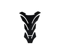 Motocicletas Pegatina Almohadilla Tanque Almohadilla De Tanque Combustible para Motocicleta, Pegatinas Protectoras Fibra Carbono 3D para Accesorios