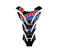 Motocicletas Pegatina Almohadilla Tanque Calcomanías De Almohadilla Tanque Combustible para Motocicleta Fibra Carbono Real Pegatinas Cubierta Tapa Gas para CBR 900 RR SC 33