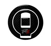 Motocicletas Pegatina Almohadilla Tanque Calcomanías Protectoras para Motocicleta, Fibra De Carbono 3D Tapa Combustible Y Aceite Pegatina Adhesiva para YZF-R1 R1 1998 1999