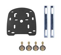 Motocicletas Soporte portaequipajes Trasero Caja con Soporte Universal para Equipaje Trasero Motocicleta Estante Trasero Caja Superior Estante para Equipaje Trasero, Almohadilla Soporte