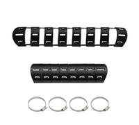 MotocicletProtector de Tubo Escape Compatible con Napoleon 450 500. Compatible con Black Flag 500. Tubo de escape de motocicleta con cubierta antiescaldadura y aislamiento térmico.(TYPE-E)
