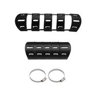 MotocicletProtector de Tubo Escape Compatible con Napoleon 450 500. Compatible con Black Flag 500. Tubo de escape de motocicleta con cubierta antiescaldadura y aislamiento térmico.(TYPE-B)