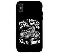 Motociclista Cristiano con Fe y Verdad Carcasa para iPhone X/XS