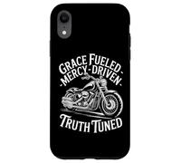 Motociclista Cristiano con Fe y Verdad Carcasa para iPhone XR