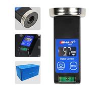 MOTOCOCHE Alineador Ruedas Coche Digital - Alineador Direccion Coche Magnetico con Pantalla LED y Burbuja Posicionamiento para Reparación Neumáticos Camiones, Vehículos Recreativos,Rango -90° A +90°