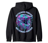 Motocross Forever Casco Arte dinámica Sudadera con Capucha
