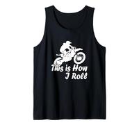 Motocross Motocicleta This is How I Roll Fun Dirt Biker Camiseta sin Mangas