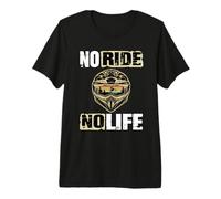 Motocross No Ride No Life - Motocross Maschine Motocross Camiseta Premium