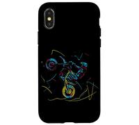 Motocross Off Road Motocicleta Rider Enduro Bike Dirt Biker Carcasa para iPhone X/XS