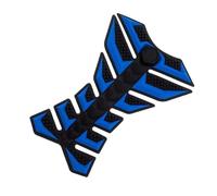 Motocross Stickers - Motorcycle Fish Bone Pad | 21x15.3cm Tank Shield with 3D Texture, Rubber Grip Panel with Adhesive Backing, Vehicle Modification Accessory and Street Bike Enhancement for Riders