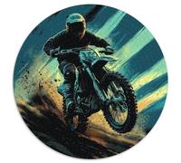 MotoCruces 1000pcs (67.5x67.5cm) Rompecabezas para Adultos - Carreras Juguete De Bricolaje