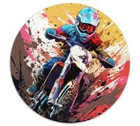 MotoCruces Rompecabezas para Adultos |Motos de Cruces| De Diversión Familiar 1000pcs (67.5x67.5cm)