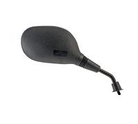 Motodak - Espejo retrovisor Compatible con Honda 125 SH 2001+, 125 Pantheon 2003+2007, 125 Dylan 2006+2013 Derecho Negro