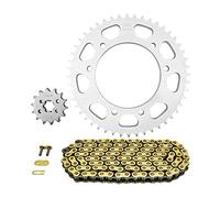 Motodak - Kit de Cadena Compatible con rieju 125 Tango 2006+2015 428 14 x 48 (diámetro de la Corona 105-125-8,5) (demultiplicación origina) - afam-