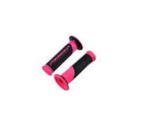 Motodak Progrip 732 - Empuñadura de Doble Densidad, 122 mm, Color Negro y Rosa
