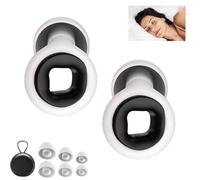 MotoEarplugs, AntiNoise Mute Earplugs, Ultra-Comfy Reusable NoiseReducing Earplugs for Sleep, FlexibleNoise Reduction Earplugs For Focus, For Sleeping, Concert, Work&Sound Reduction (White)