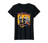 Motörhead Ace of Spades Bite The Bullet Camiseta, Mujer, Negro, M