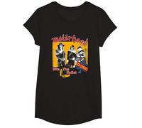 Motörhead Ace of Spades Bite The Bullet Camiseta, Niñas, Negro, S